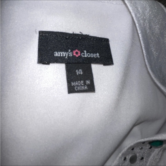 NWT Amy’s Closet White Bohemian Style Long Dress - Picture 6 of 7